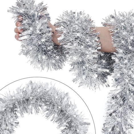 Guirlande De Noël - Bandes En Laine - Pour Arbre À Noël Et Décoration De Fête - Intérieur Ou Extérieur Abrité - 1 Pièce (1/5)