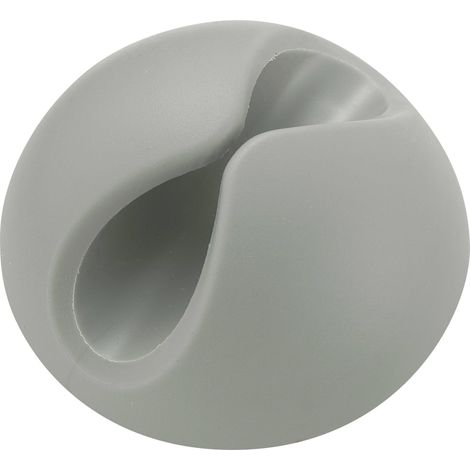 Support de câble Plage de Ø du faisceau: 9 mm (max) TRU COMPONENTS 547611 gris 1 pc(s) S847681 (1/2)
