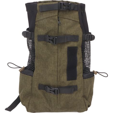 Sac à dos de transport pour animaux de compagnie, polyvalent, en Nylon, maille respirante, Portable, voyage pour chat, cyclisme en plein air, M herbe verte (1/5)