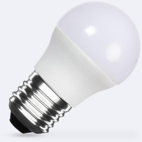 Bombilla LED 12/24V E27 Casquillo Gordo 5W 400 lm G45  No Flicker 4000K Blanco Neutro