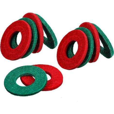 Pack of 10 red and green battery terminal protection caps, leak-proof protective caps for lead-acid batteries--DTEKGAZ