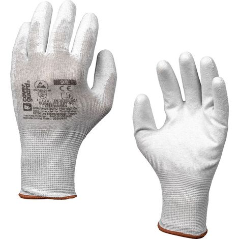 Coverguard Eurolite Est90 antistatische Arbeitshandschuhe - - Grau