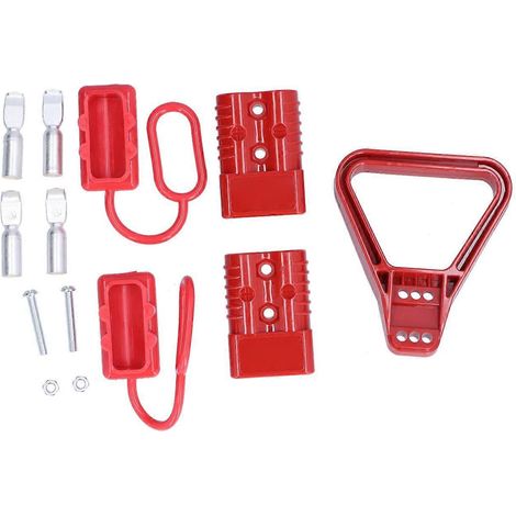 Anschlussstecker 175A Schnellkupplungs-Ladegriff Akku-Elektrowerkzeuge 600VRed