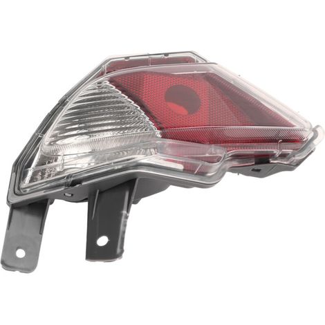 AKLOSIPY Catarifrangente posteriore per luce freno a LED, ricambio per modelli 2016-2018 (sinistro).