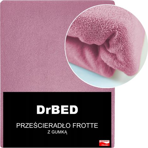 Lenzuolo con angoli in spugna 140x200 TRASPIRANTE Resistente Colore Rosa PL (1/2)