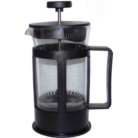 Cappuccinatore montalatte manuale in vetro 600 ml macchina per cappuccino schiuma caffè latte (1/4)