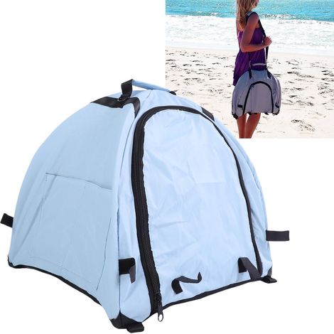 Sac-abri pare-soleil pour ordinateur portable, imperméable, pliable et portable, en tissu Oxford, idéal pour travailler en extérieur. (1/5)