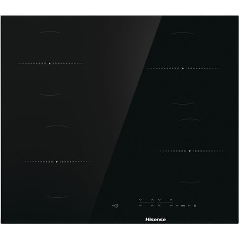 Table Hi4 vitro 4 foyers commandes sensitives noir HISENSE - E6431CB