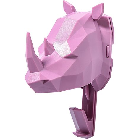 Selbstklebende Wandhaken in Form von Tierköpfen, keine Nägel erforderlich, für Mäntel/Hüte/Schlüssel (10 Stück)