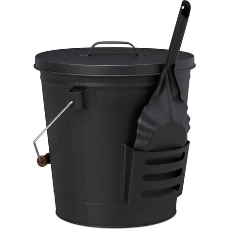 Aschenbecher mit deckel und schaufel