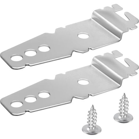 2er-Pack 8269145 Upgrade-Montagehalterungen für Geschirrspüler mit Schrauben, Unterbau-Geschirrspülerhalterung passend für Kenmore Whirlpool KitchenAid Samsung Geschirrspüler, Geschirrspüler-Clips ers