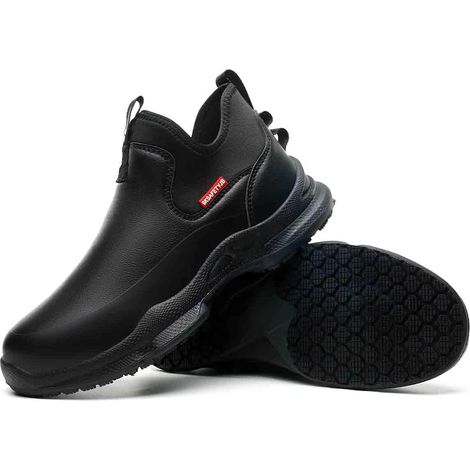 Chaussures De Chef Antidérapantes, Légères Et Imperméables, Avec Semelle Extérieure À Ventouse Octopus For Une Meilleure Adhérence Sur Sol Humide Et Huileux ,(EU 45) (1/5)