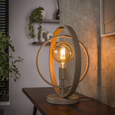 Modern Tischlampe Beige Otan 1-flammig