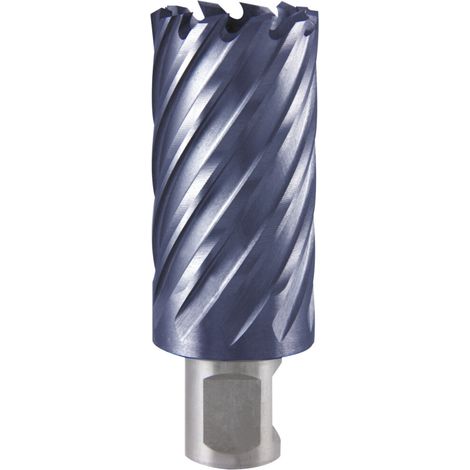 RUKO Kernbohrer HSS-TiAlN mit Weldonschaft (3/4") Ø 25 mm, Schnitttiefe: 55 mm (1/5)