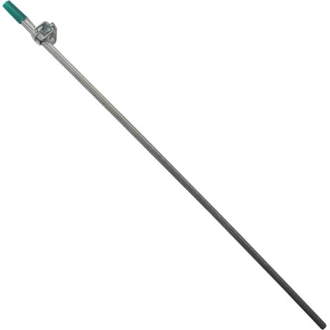 Piquet de terre 1 mètre en acier galvanisé – Résistance à la déformation – Bouchon anti-corrosion – Section rectangulaire 16mm – Forsond