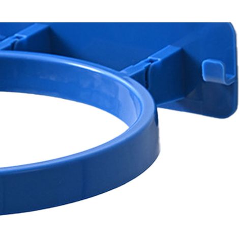 Support de rangement mural pour panier de basket-ball et ballon de football, cadre pour ranger l'équipement de basket-ball, bleu. (1/5)