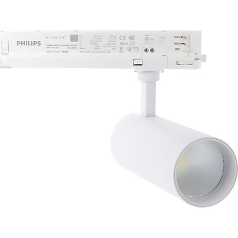 Spot LED sur rail Lepsie 32W Triphasé Sans Flicker - DSC 4500K - Ledme - LM3102 (1/4)