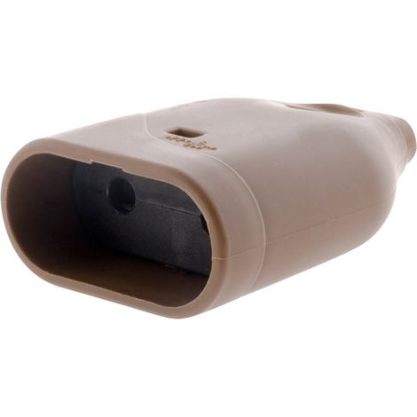 Fiche femelle 2P 6A - Marron - Zenitech