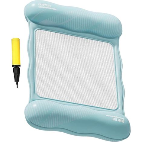 Tumbona inflable para piscina para adultos, hamaca inflable ergonómica, silla flotante, para niños, agua, lago, río, natación (1/5)