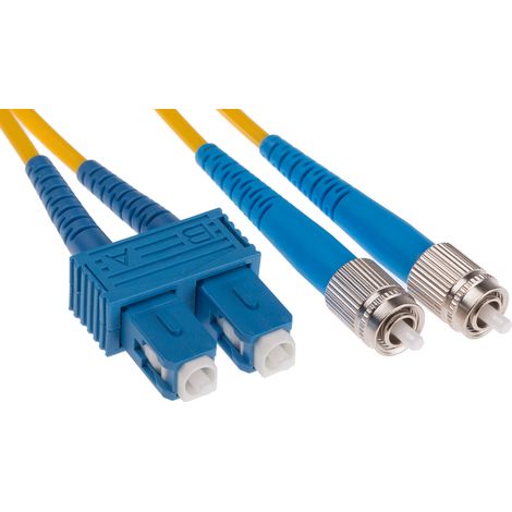 Câble fibre optique RS PRO 10m Avec connecteur / SC, OS1 Mono-mode ( Prix pour 1 )