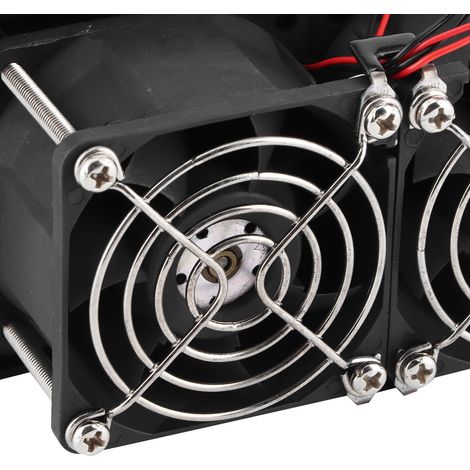 Ventilateur d’extraction 12V pour camping-car, caravane ou bateau, noir – ventilation latérale efficace, silencieuse, adaptée aux espaces restreints (1/5)