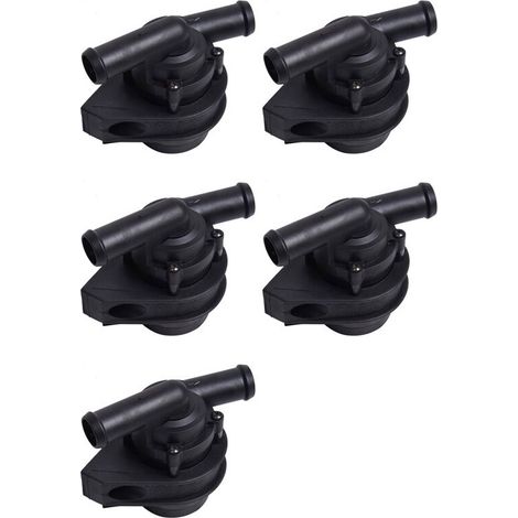 Cinco bombas de agua auxiliares para motores Audi A4 y A6 Quattro (078121601B)