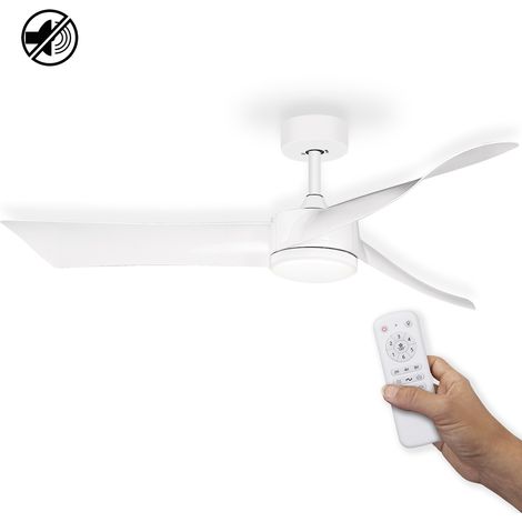 Ventilador de techo silencioso VT524 con luz y mando, Motor DC (1/4)