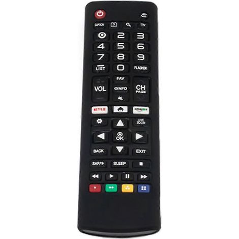 Télécommande résistante aux chocs avec coque en silicone pour LG AKB74915305