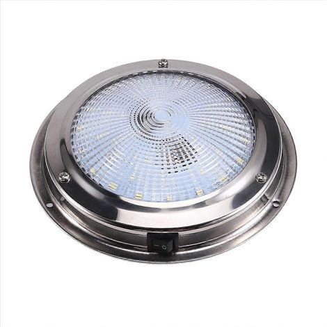 Plafonnier LED pour camping-car, étanche IP65, 12 V/24 V, 42 LED, éclairage marin, accessoires nautiques (1/5)