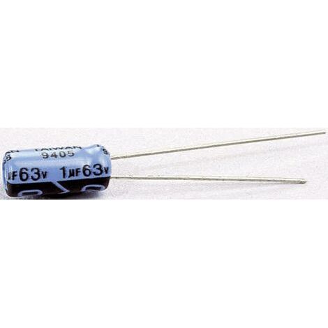 Thomsen Condensateur électrolytique sortie radiale 2.5 mm 47 µF 35 V 20 % (Ø x H) 6.3 mm x 11 mm 1 pc(s) W45378 (1/3)