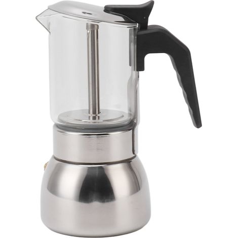 Cafetière à Double Valve en acier inoxydable, 200ML, résistante aux hautes températures, multifonctionnelle, Portable, pour la maison et le magasin