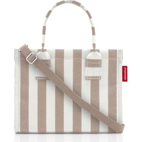 Reisenthel dailyshopper XS summerstripes coffee
