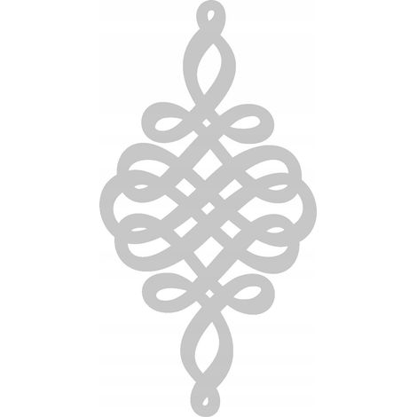 Durchbrochene Pendelleuchte, glänzende Oberfläche, Z9, weiß