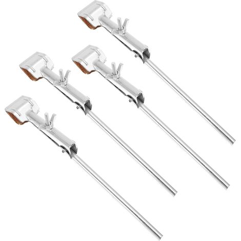 Pince à Flasque en Fer Robuste 4pcs pour Tube à Essai et Ballon, Équipement de Laboratoire Portable pour Cours et Usage Domestique (1/5)