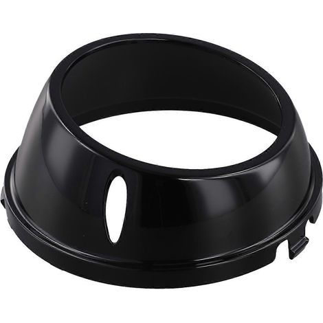 Cache antibrouillard avant pour Mercedes-Benz W164 et ML63, noir brillant (1/5)