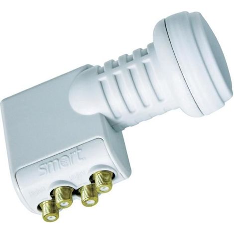 LNB Quattro numérique - SMART - TITANIUM - Technologie Titanium - 4 sorties - Couleur Gris