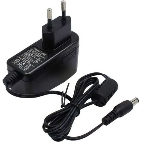 Adaptateur secteur 12V 1A DC pour caméra de sécurité IP/CCTV, cordon d'alimentation AC vers DC, chargeur, sortie DC 12V 1000mA, entrée AC 100V-240V/50 ou 60Hz/0.4A Max, prise UE, noir - (1/5)