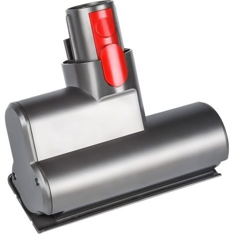 Mini buse turbine pour aspirateur Dyson V7 / V8 / V10 / V11 / V15, rouleau de brosse à dégagement rapide pour canapé, siège auto, fauteuil, élimine les acariens et les allergènes (1/4)