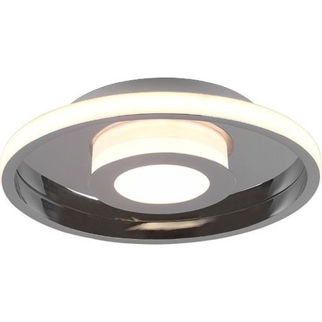Plafoniera bagno LED ASCARI Trio IP44 30cm cromo 3000K (1/5)