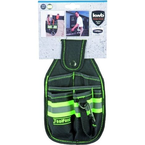 Bolsa para herramientas kwb 909610 nylon 1680D con bucle martillo