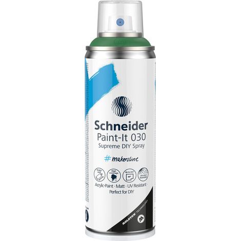 Schneider S-ML03050045 Supreme DIY Spray Paint-it 030 Mos Groen 200ml (1/5)