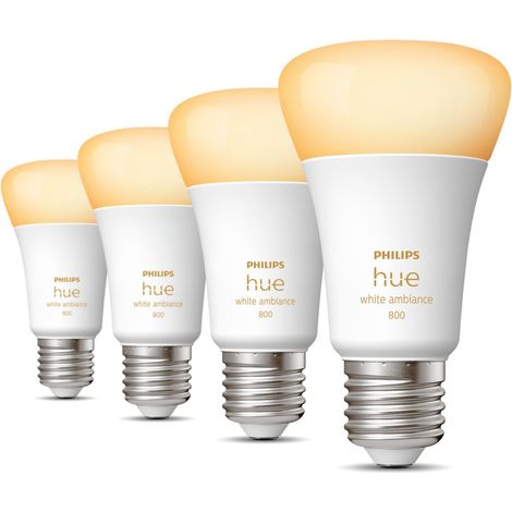 Philips Hue White Ambiance lampadina LED smart confezione da 4 (1/4)