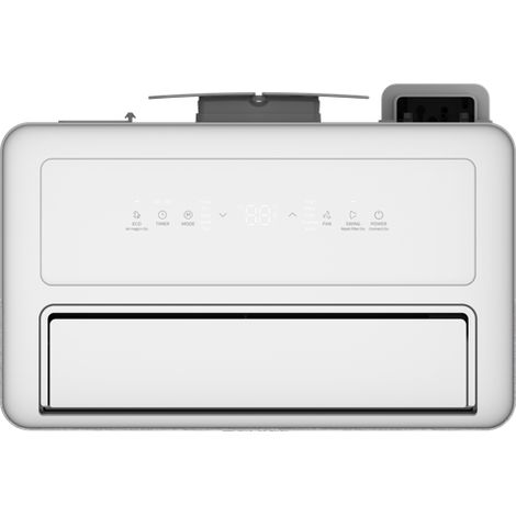 MIDEA PORTASPLIT  Climatiseur Split Mobile Réversible Froid /Chaud, 3500W/12000BTU, WiFi, déshumidificateur, ventilateur, jusqu’à 40m2, kit fenêtre inclus — vue 2