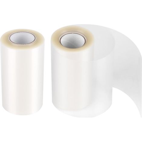 Lot de 2 rouleaux de ruban transparent pour bord de gâteau, 8 cm x 10 m – DELKEVIC (1/5)