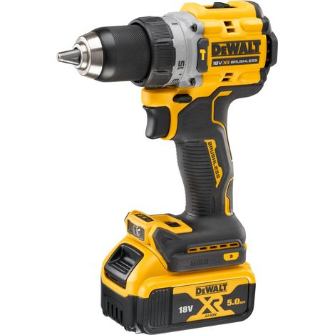 Perceuse-visseuse à percussion compacte XR 18V 5Ah Li-Ion Brushless DCD805P2T-QW (1/5)