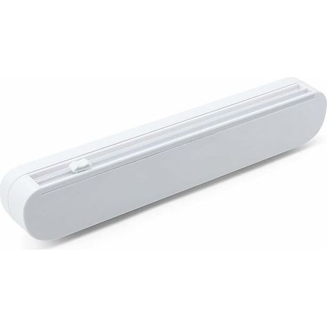 Distributeur de film étirable à ventouse, distributeur de film étirable en papier, coupe-film étirable en plastique réutilisable pour film étirable, feuille d'étain, cuisine à domicile, (1/5)