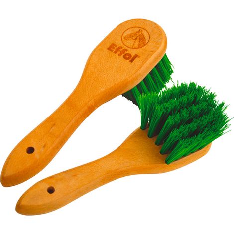 Spazzola effol zoccoli manico legno CAVALLO (1/2)