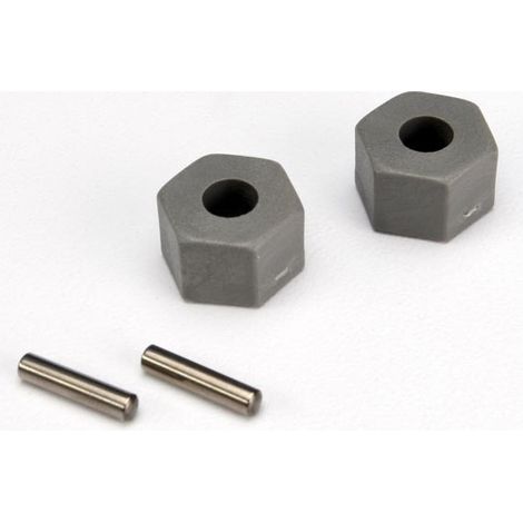 12 mm Tall-Offset Wheel Hubs with Pins (2)