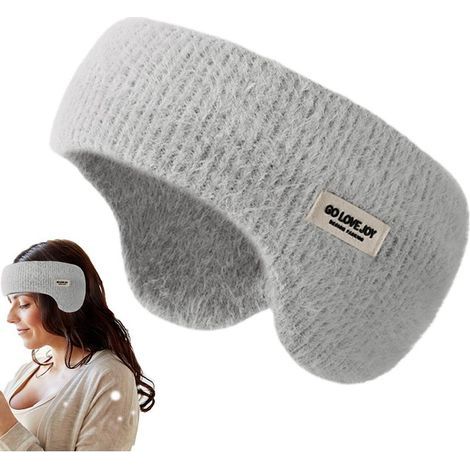 Casque anti-bruit – Bandes anti-bruit unisexe, cache-oreilles avec annulation du bruit Casque anti-bruit chaud d'hiver insonorisé, casque anti-bruit léger pour dormir, étudier, travailler, f (1/5)