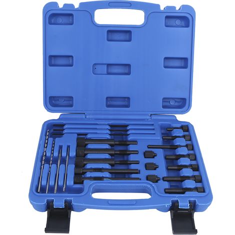 SUNXURY Extracteur de bougie de préchauffage, extracteur d'élément chauffant, électrodes de perage, taraudage M8 M10 (1/5)